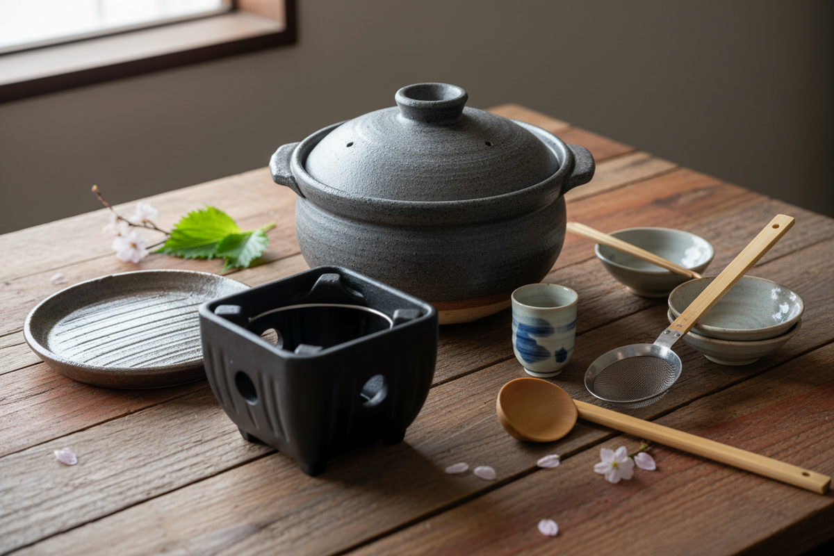 土鍋・呑水・鍋用品・陶板・コンロ等