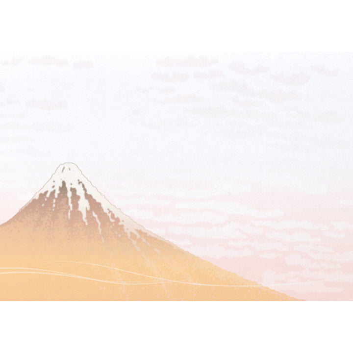 尺3紙マット(オールシーズン柄有) 富士山（品番 86-003-02）