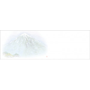 箸置き紙マット(オールシーズン柄有) 富士山（オールシーズン）（品番 86-012-08）