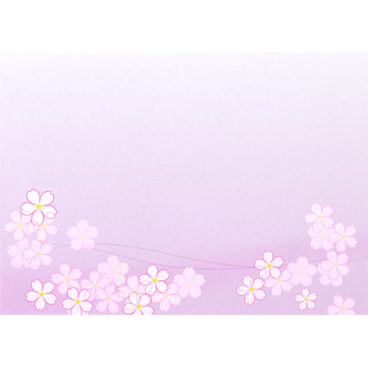 尺3紙マット 1月〜4月 さくら（品番 86-003-04）